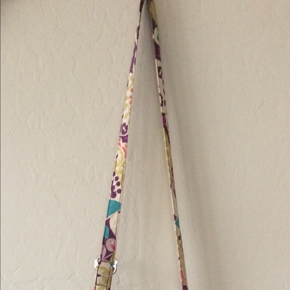 Vera Bradley Bag plum paisley small hipster style - Picture 11 of 14